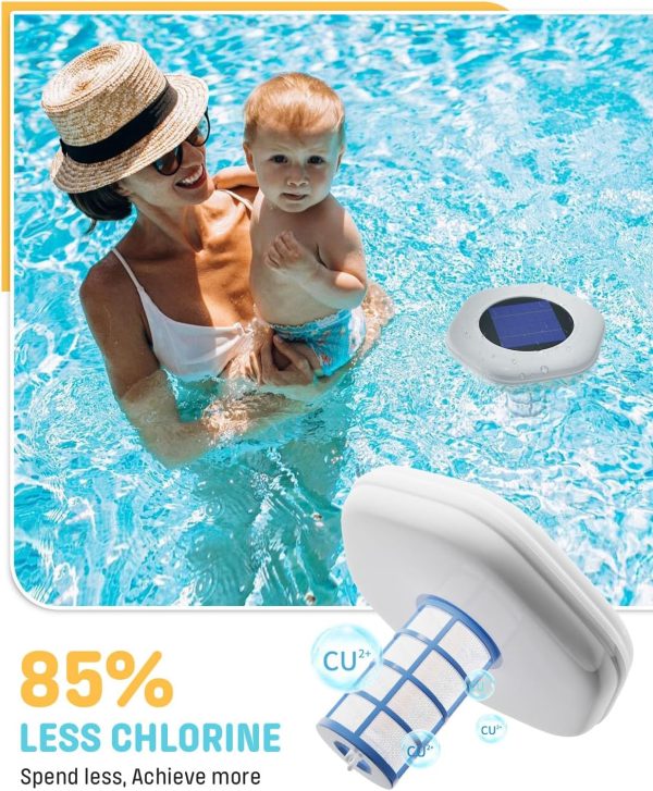 Fehokinch Solar Pool Cleaner Set High Efficiency Universal-1