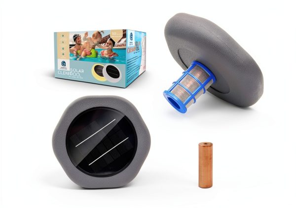 Solar Pool Ionizer KYPECRRY Efficient Solar Powered Cleaner-1