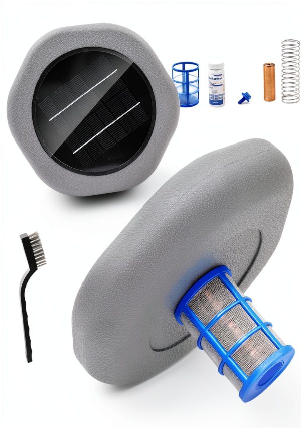 Solar Pool Ionizer KYPECRRY Efficient Solar Powered Cleaner-0