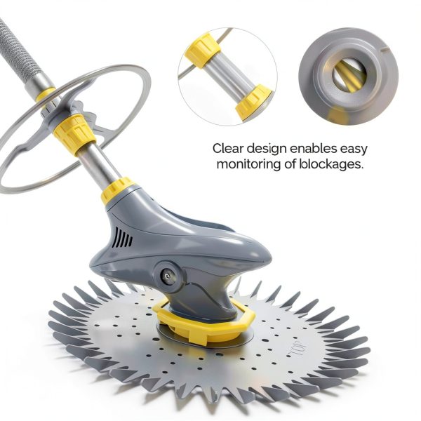 VINGLI Suction Pool Cleaner Portable Cordless High Suction-4