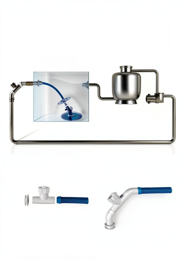 VEVOR Suction Pool Cleaner Automatic Energy Efficient PAC11-4