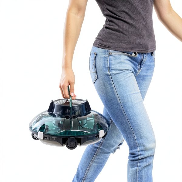 WINNY Cordless Robotic Pool Cleaner Dual Filtration-6