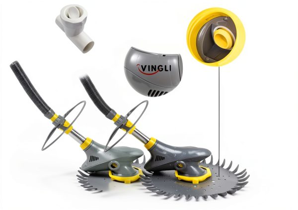 VINGLI Suction Pool Cleaner Automatic Wall Climb Efficient-2