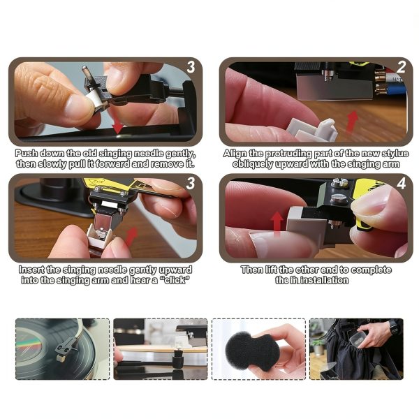 ATN3600L Diamond-Tipped Needles for Turntables-3