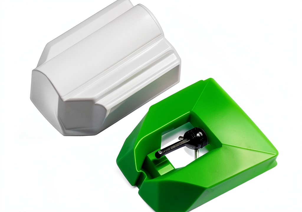 Audio-Technica elliptical stylus installed on a turntable cartridge