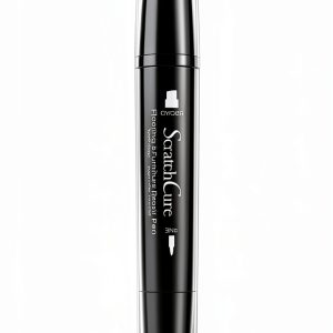 CalFlor PE49405CF ScratchCure 3 Shade Double Tipped Repair Pen for Use on Wood, Laminate, Flooring & Furniture, Mahogany-0