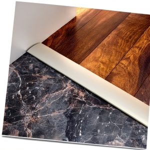 HCZION T Molding Floor Transition Strips Silver Aluminum 3x36in Trim-0