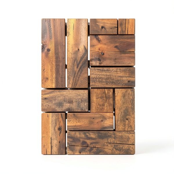 Hardwood Deck Tiles Bliss Outdoors Acacia 12‑Slat 30‑Tile Set-3