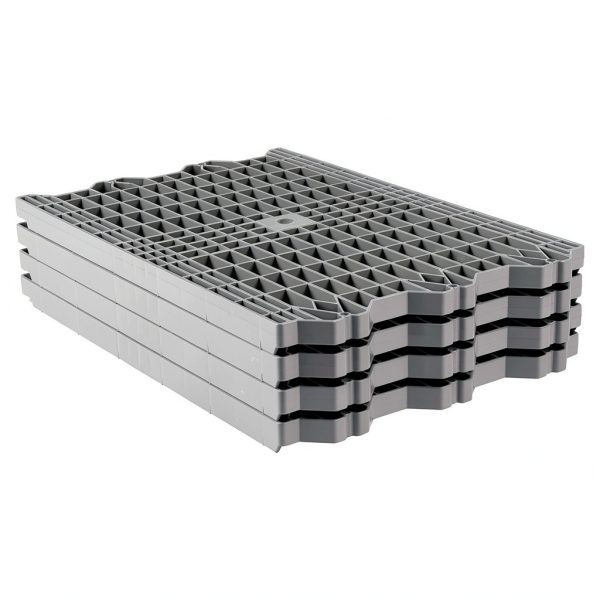 USA Sealing 350904 Acrylonitrile Butadiene Styrene Attic Dek Flooring, 24" Length, 16" Width, Pack of 4-0